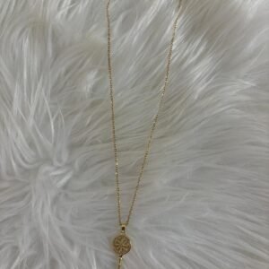 Collar Llave Vintage Dorada